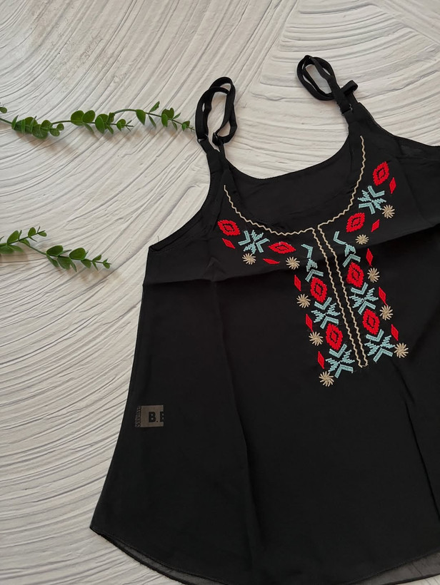 تاپ گلدوزی حریر سایز کوچیک
