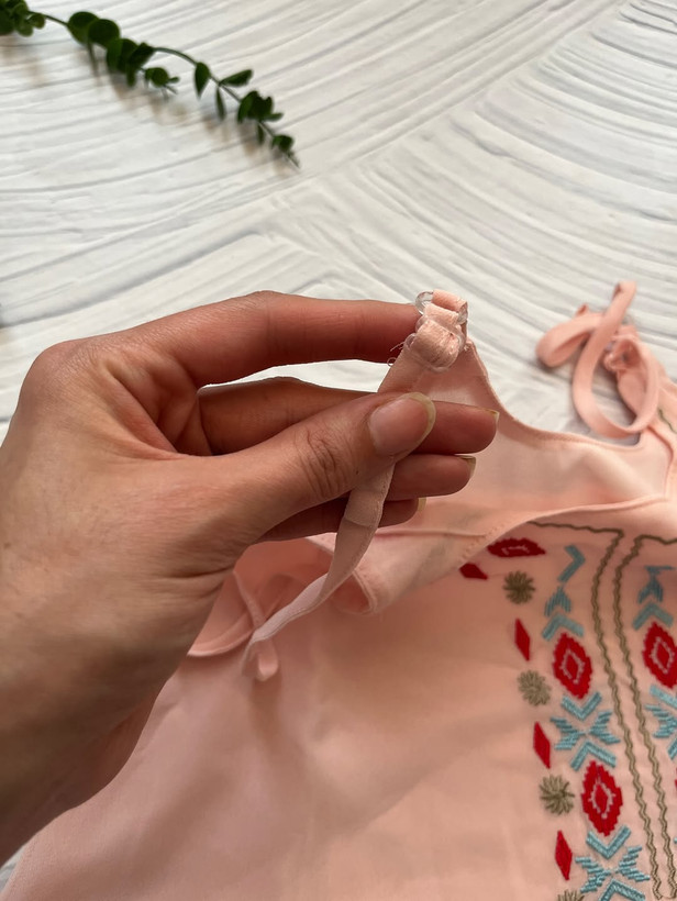 تاپ گلدوزی حریر سایز کوچیک